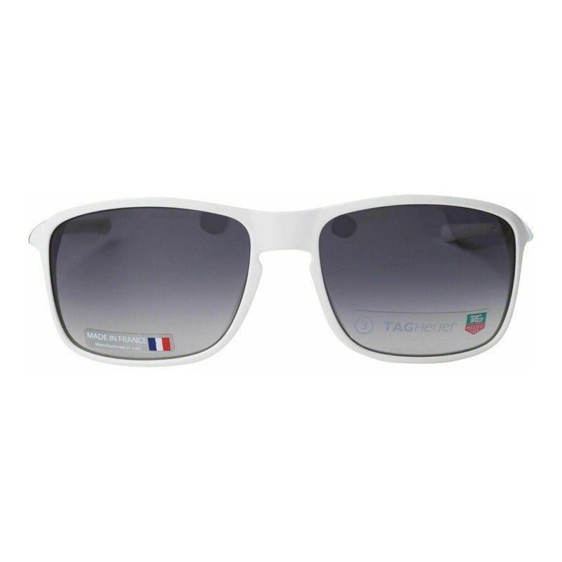 Lentes Gafas De Sol Tag Heuer Th6042 White Sport France 59mm