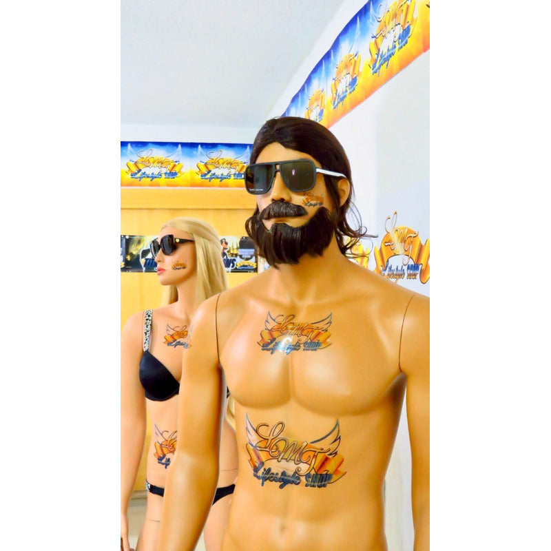 Lentes Sol Marc Jacobs Marc 288s Contrast Square 58mm Suns