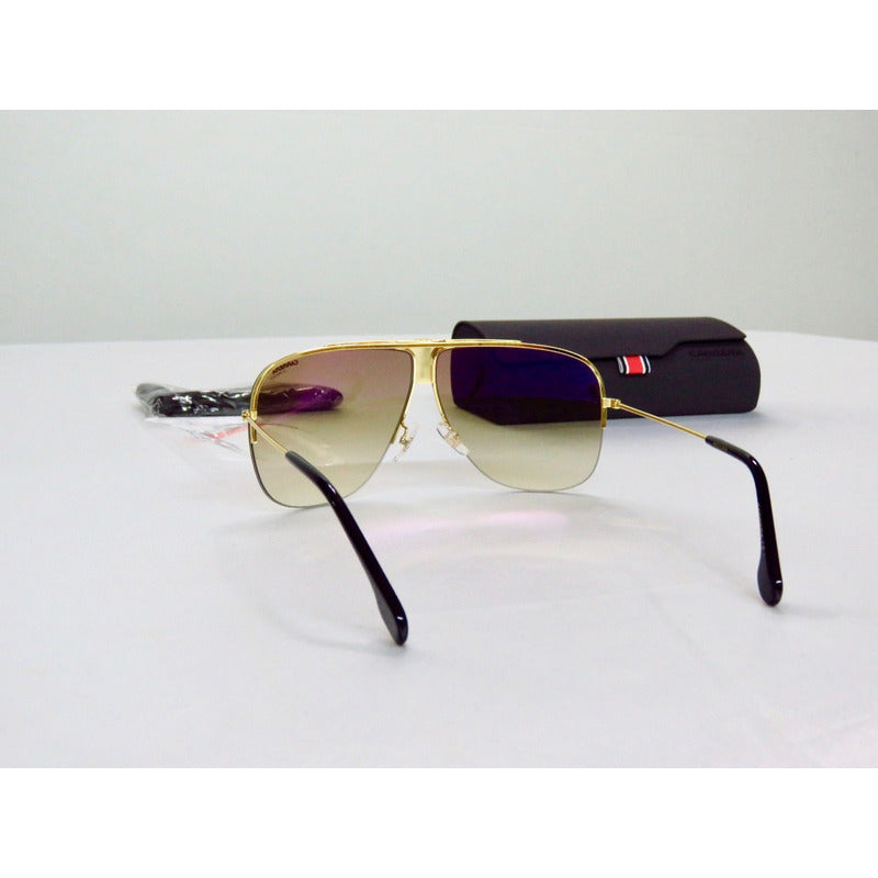 Lentes Gafas De Sol Carrera 1013s Gold Classy 64mm Suns
