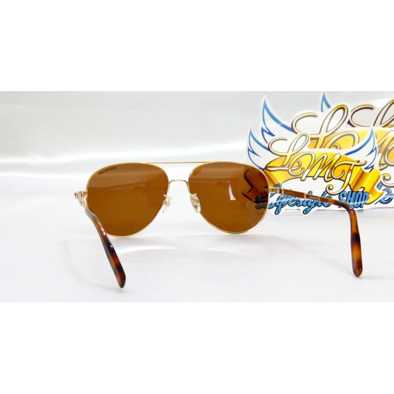 Lentes Sol Mont Blanc Mb0027s Classic Iconic Pilot 60mm Suns