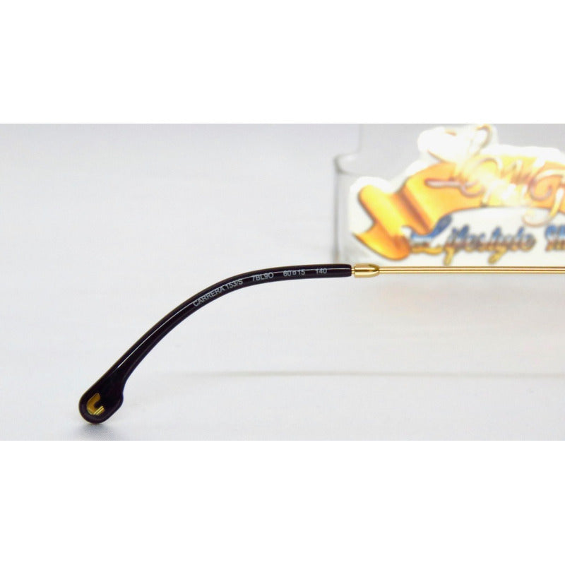 Lentes Sol Carrera 153s Flag Double Bridge Pilot 60mm Suns