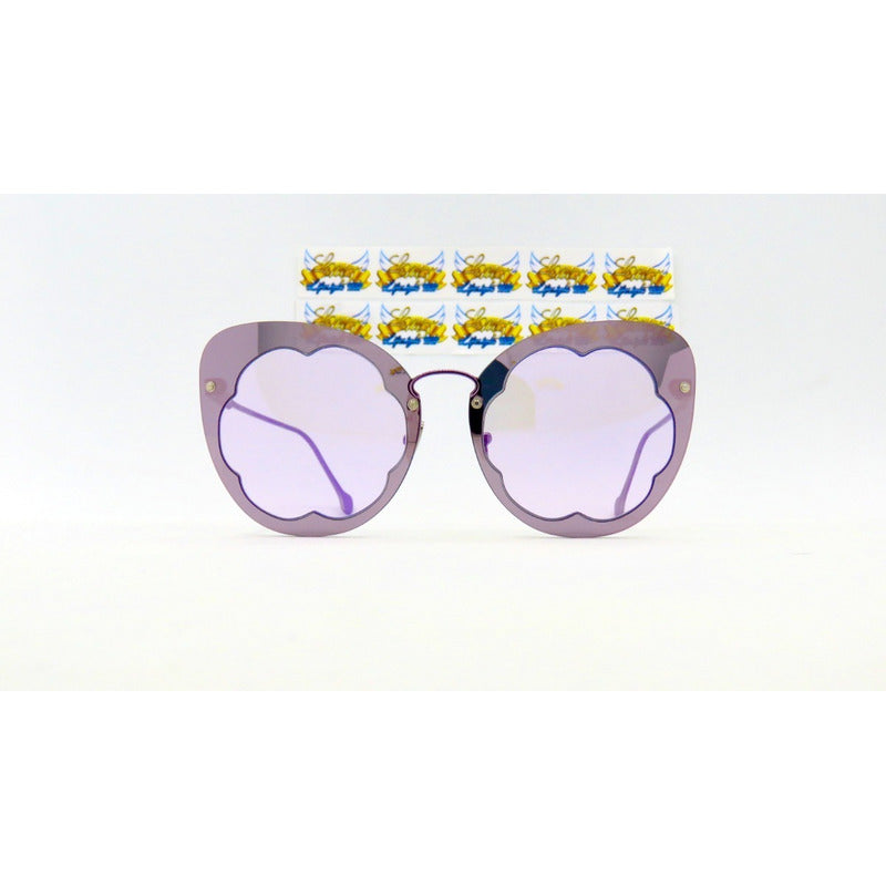 Lentes De Sol Ferragamo Sf178sm Fiore Butterfly Italy 63mm