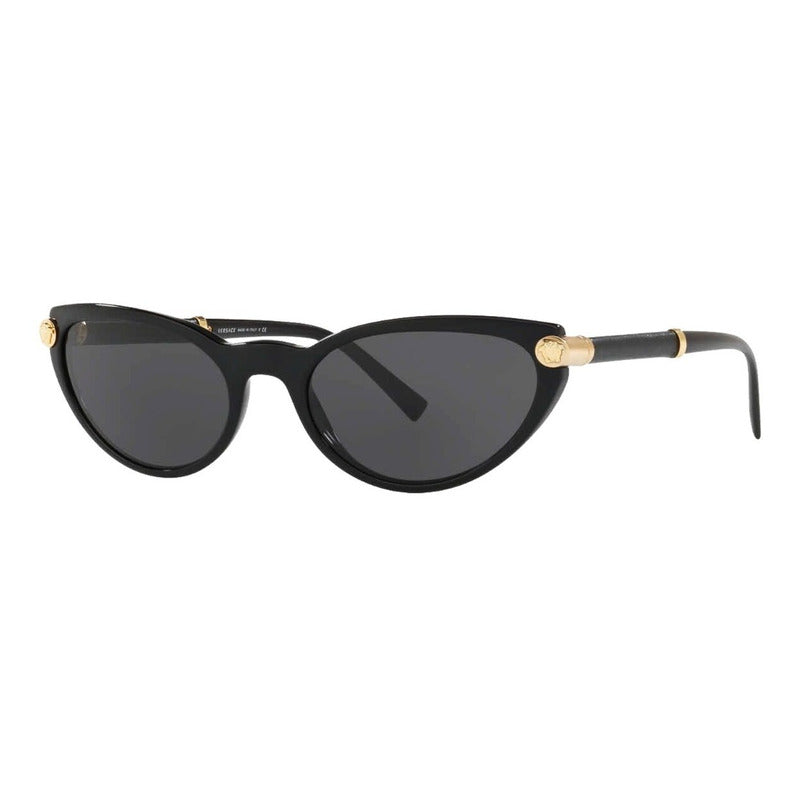 Lentes De Sol Versace Ve4365q Medusa Cat Eye 54mm Suns