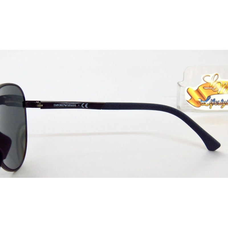 Lentes De Sol Emporio Armani Ea2059f Metal Aviador 61mm Suns