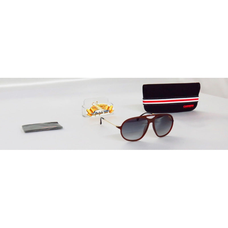 Lentes Sol Carrera 153s Flag Double Bridge Pilot 60mm Suns