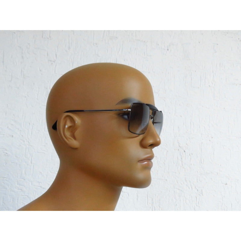 Lentes Gafas De Sol Prada Pr57ss Black Crystal Gunmetal 58mm