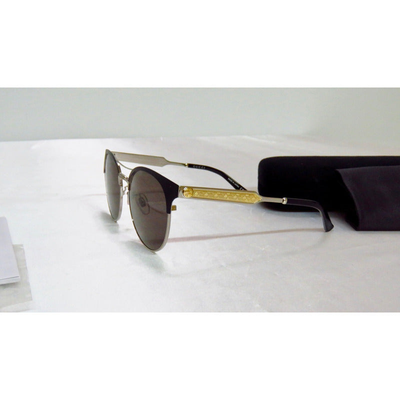 Lentes De Sol Gucci Gg0075s Club Unisex Japan 56mm Suns