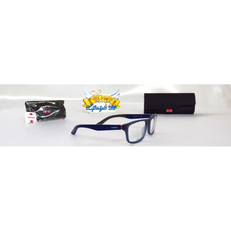 Lentes Gafas Carrera 8813 Oftálmicos Shiny Black Square 55mm