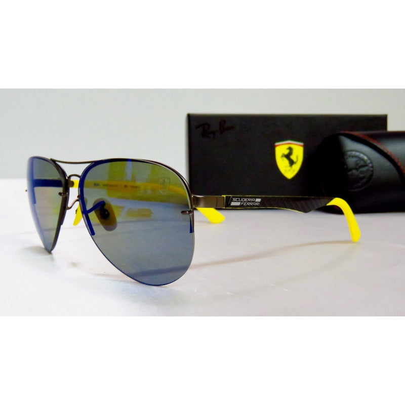 Lentes De Sol Ray-ban Rb3460m Scuderia Ferrari Edition 59mm