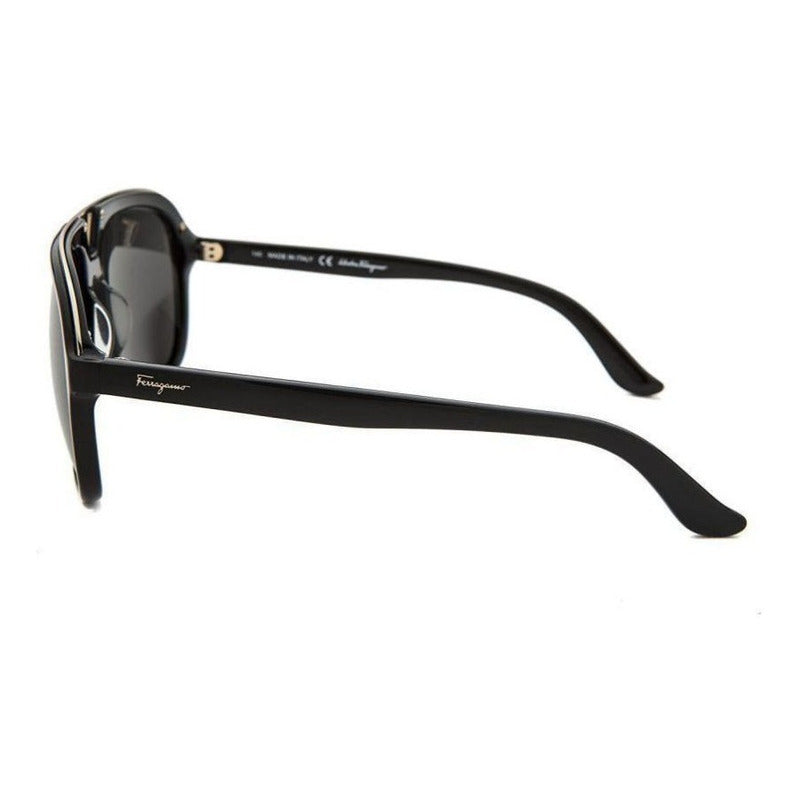 Lentes Sol Ferragamo Sf730s Double Bridge Aviador 57mm Suns