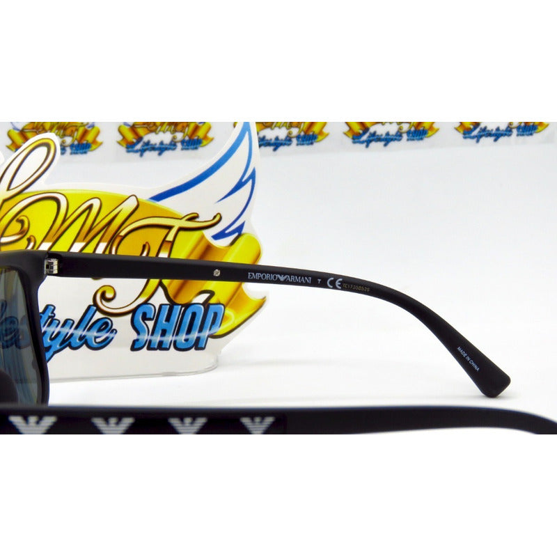 Lentes Sol Emporio Armani Ea4124f Soft Square 57mm Suns