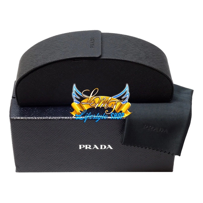 Lentes De Sol Prada Pr50rs Bold Metal Rectangle 62mm Suns