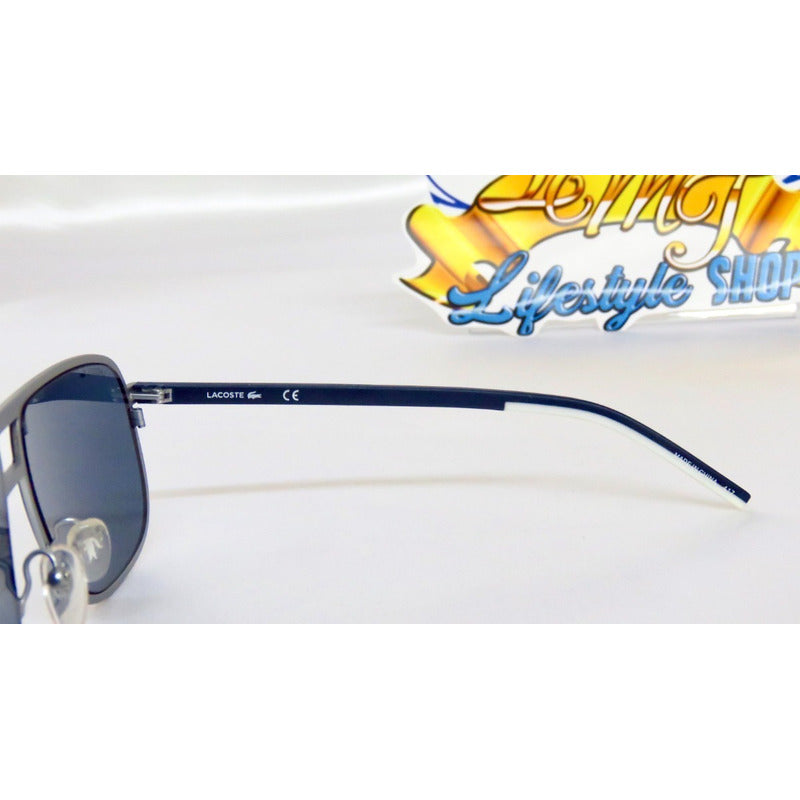 Lentes De Sol Lacoste L192s Double Bridge Square 61mm Suns