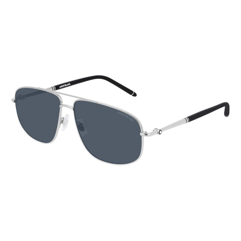 Lentes De Sol Mont Blanc Mb0069s Modified Pilot Japan 60mm