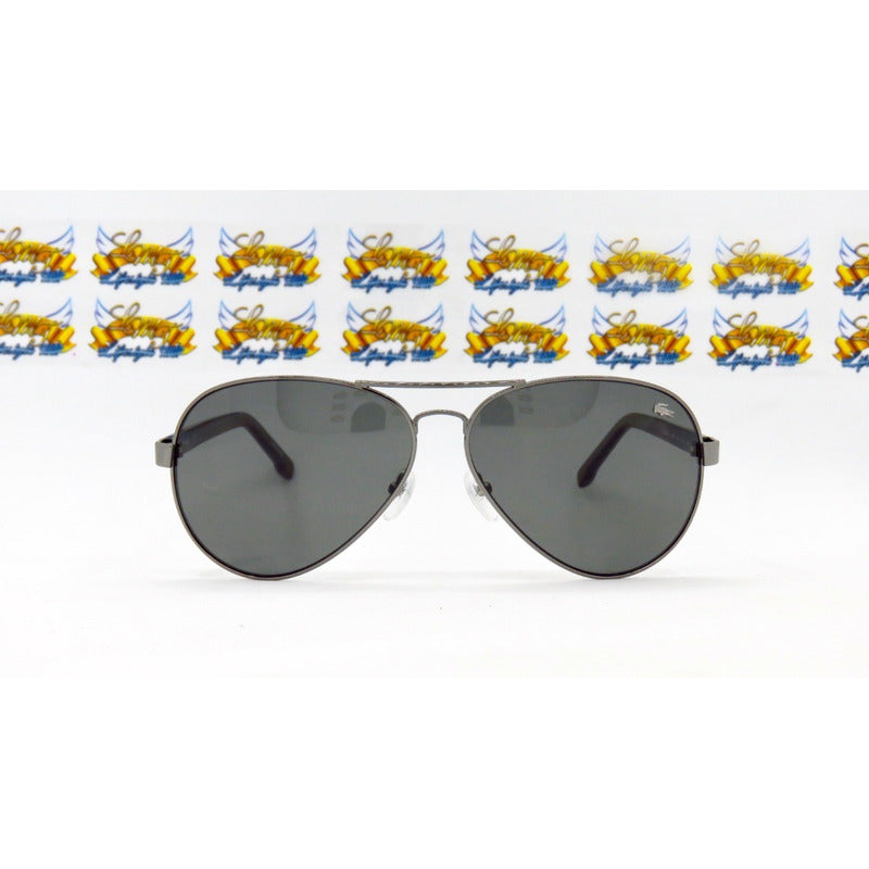Lentes Sol Lacoste L163sp Embossed Logo Polarized 62mm Suns