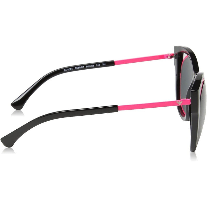 Lentes Sol Emporio Armani Ea4091 Double Frame Cat Eye 50mm