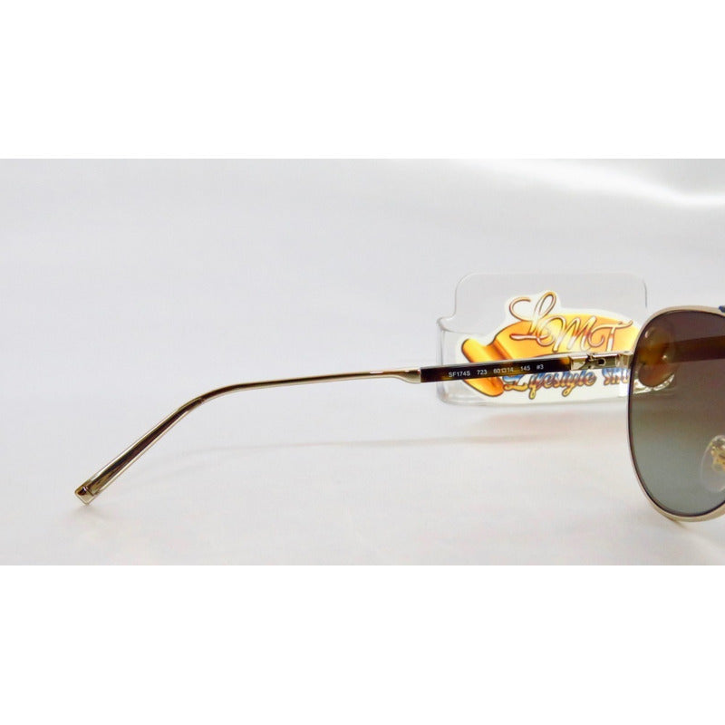 Lentes Sol Salvatore Ferragamo Sf174s Pilot Italy 60mm Suns