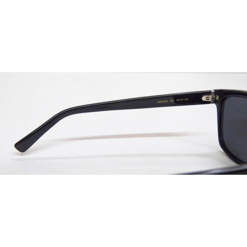 Lentes De Sol Gucci Gg0450s Luxury Rectangle Italy 57mm Suns