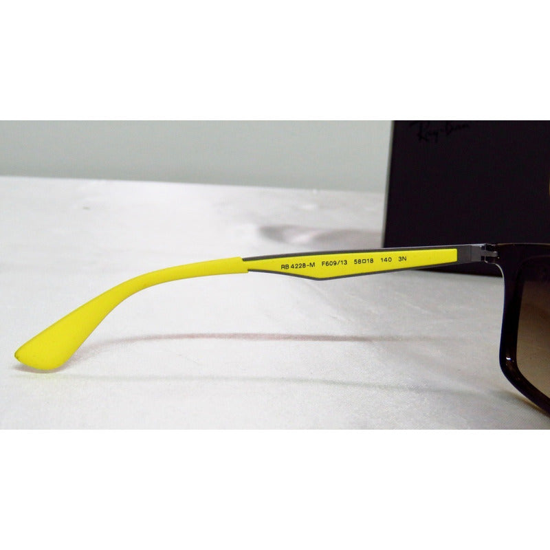 Lentes De Sol Ray-ban Rb4228m Scuderia Ferrari Edition 58mm