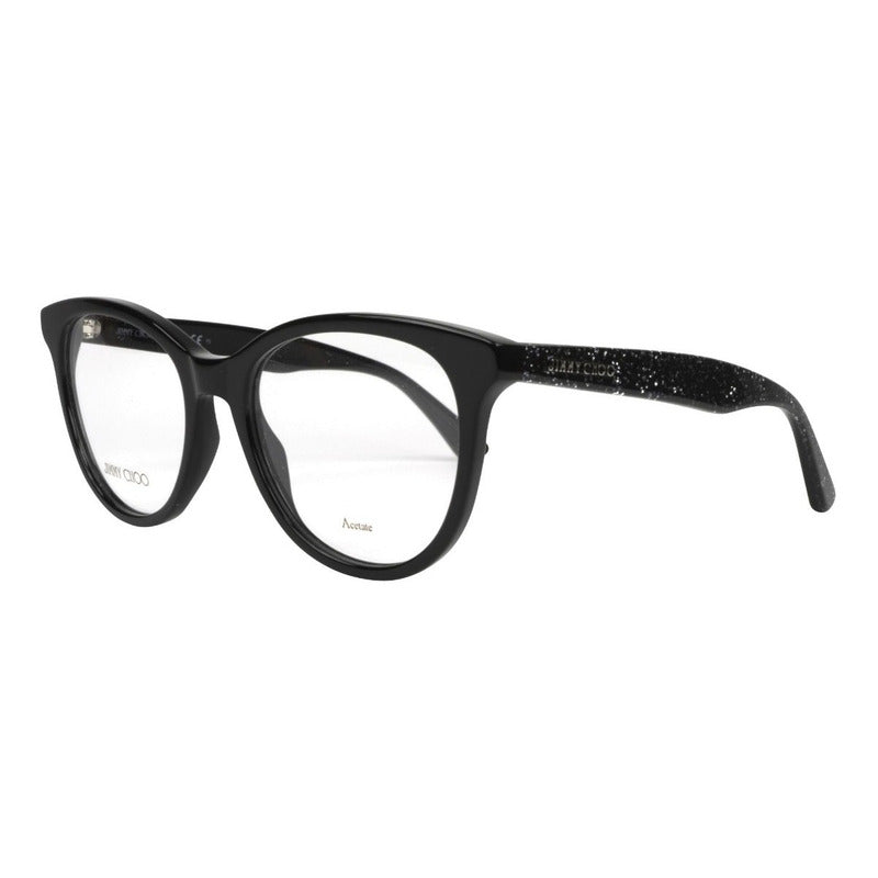 Lentes Jimmy Choo Jc205 Glitter Armazón Oftálmico 52mm
