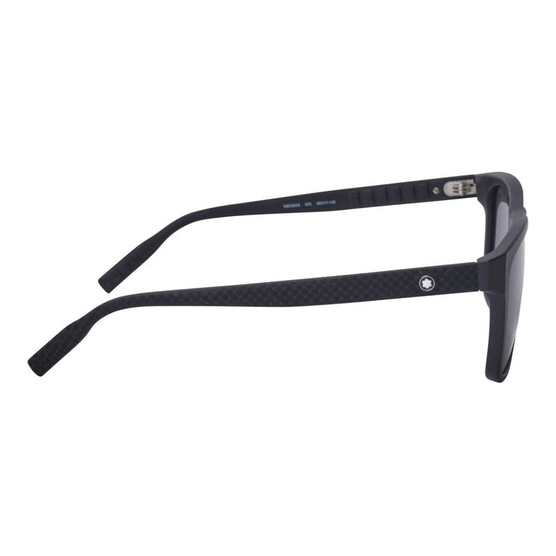 Lentes Sol Mont Blanc Mb0062s Iconic Square Polarized 56mm