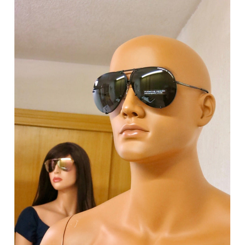 Lentes Gafas De Sol Porsche Design P8478 Muy Amplios Premium