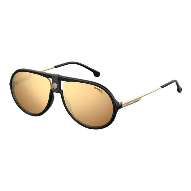 Lentes Sol Carrera 1020s Iconic Bridge Round Pilot 60mm Suns