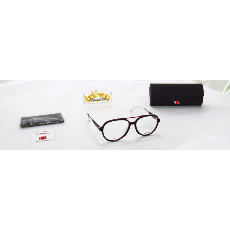 Lentes Carrera 1103v Flag Unisex Armazón Oftálmico 56mm