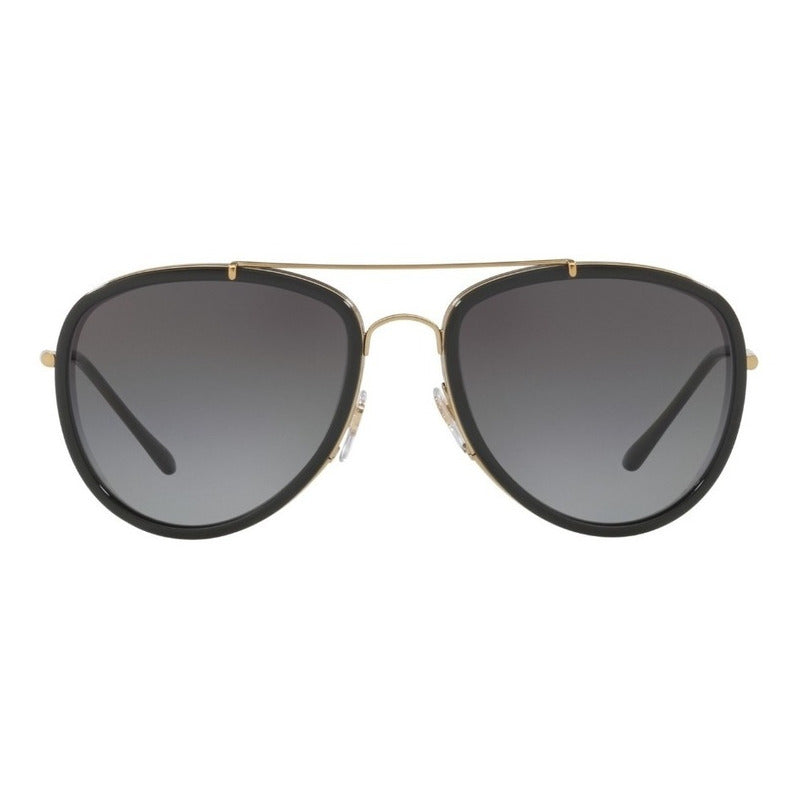 Lentes De Sol Burberry Be3090q Classic Pilot Polarized 57mm