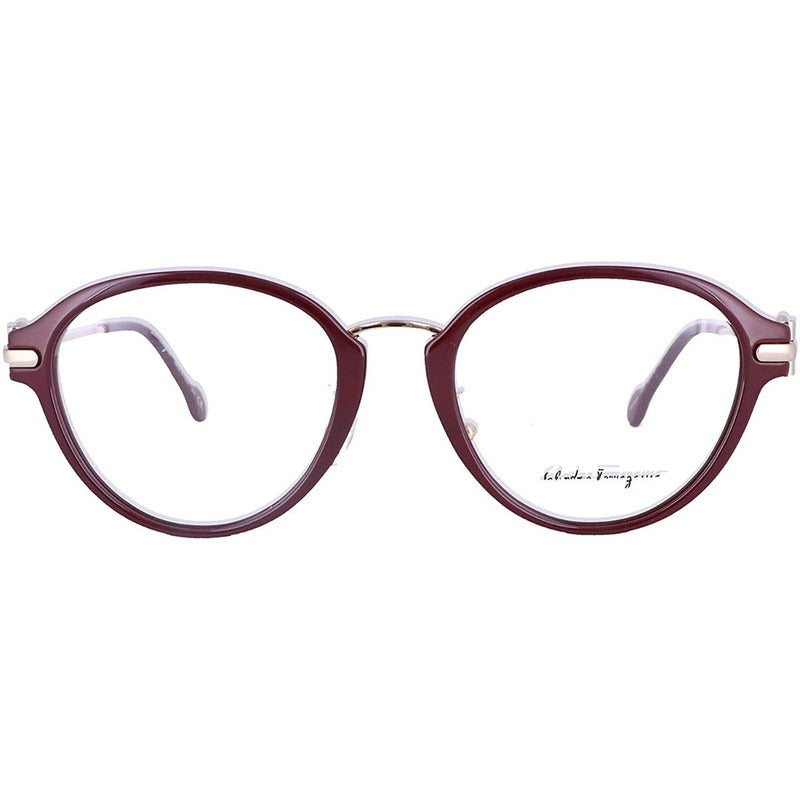 Lentes Ferragamo Sf2826 Buckle Armazón Oftálmico 51mm