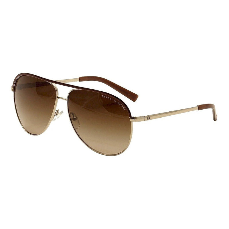 Lentes De Sol Armani Exchange Ax2002 Classic Pilot 61mm Suns