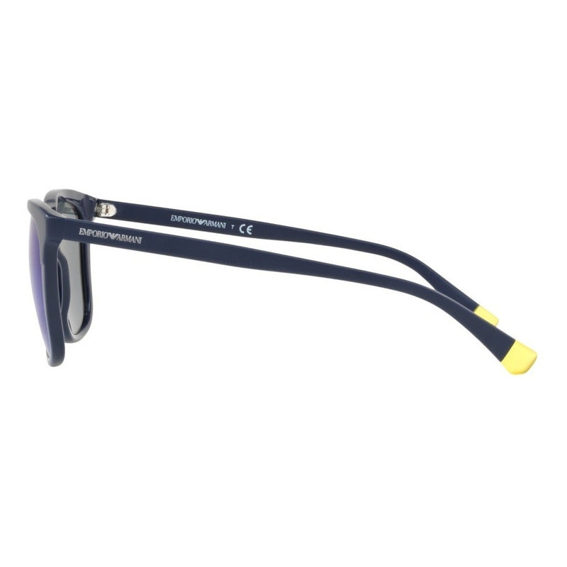 Lentes Sol Emporio Armani Ea4105f Contrast Square 53mm Suns