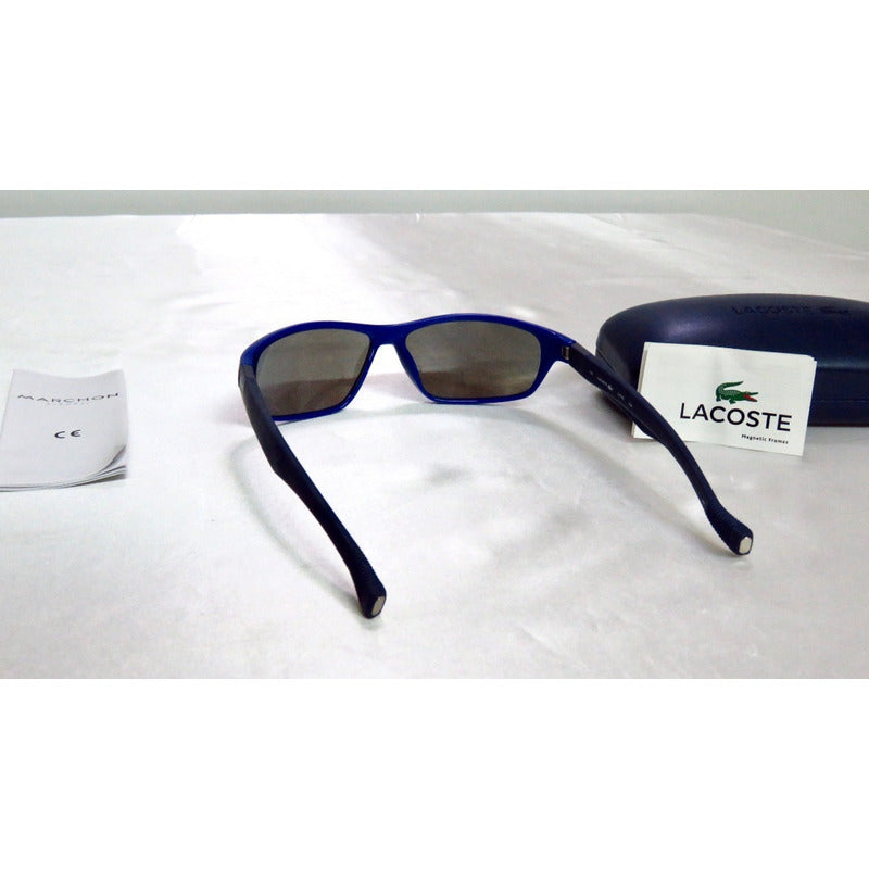 Lentes Gafas Sol Lacoste L744s Sport Wrap Amplios 64mm Suns