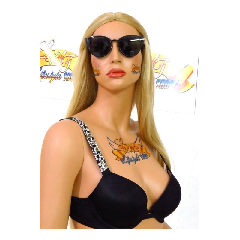 Lentes Gafas De Sol Dior Sculpt F Metal Cat Eye 63mm Suns