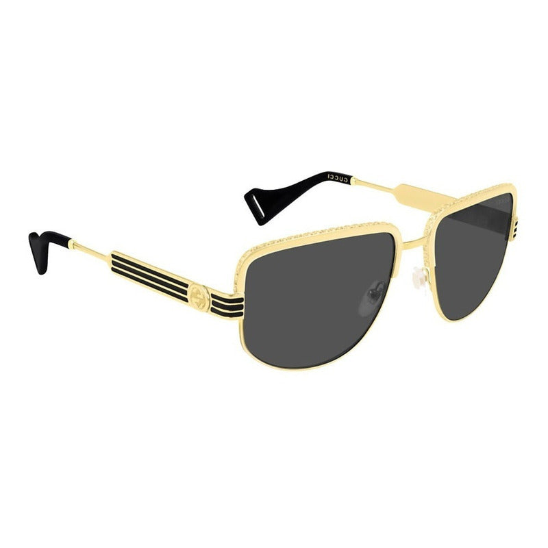 Lentes De Sol Gucci Gg0585s Luxury Square Japan 59mm Suns