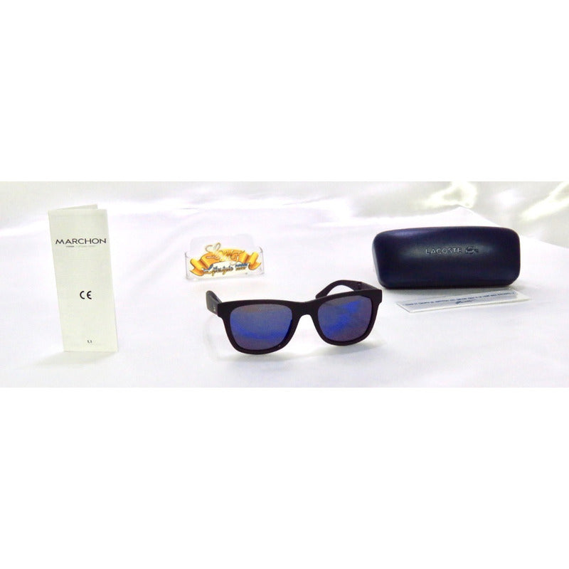 Lentes De Sol Lacoste L778s Iconic Square Plegables 52mm