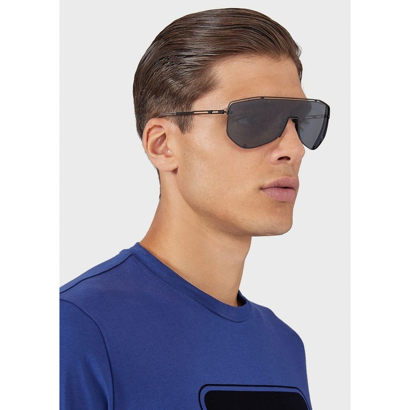 Lentes De Sol Emporio Armani Ea2072 Metal Shield 135mm Suns