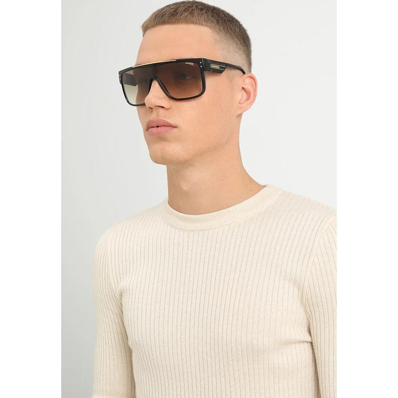 Lentes Sol Carrera Flagtop Il Iconic Shield Oversized 99mm