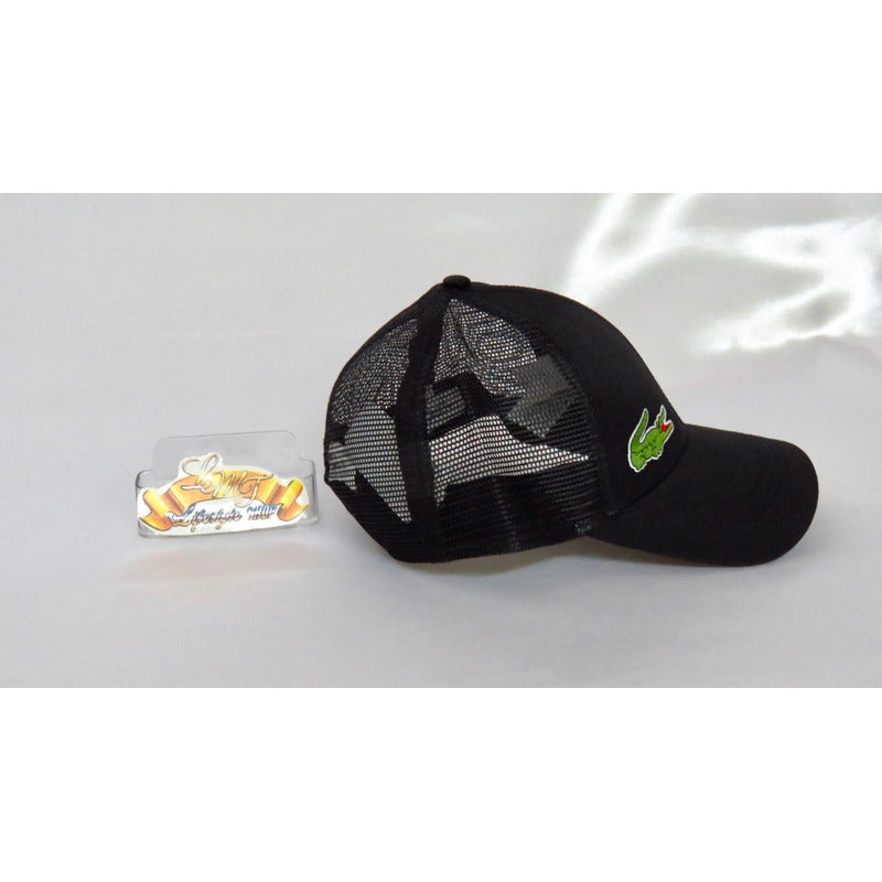 Gorra Lacoste Andy Roddick Tennis Trucker Hat 100% Authentic