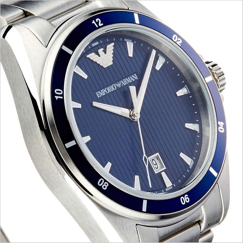 Reloj Emporio Armani Ar11100 Quartz Acero Inoxidable 44mm