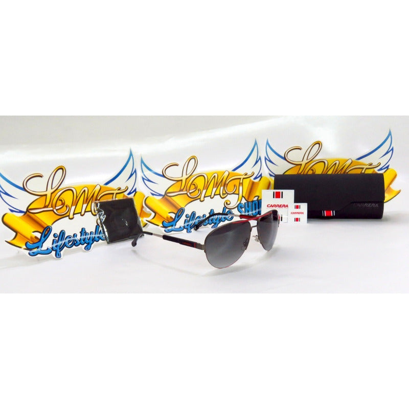 Lentes De Sol Carrera 8030s Raised Double Bridge Pilot 62mm