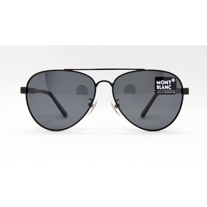 Lentes Gafas Mont Blanc Mb645s Marco Metal Italy 59mm Suns