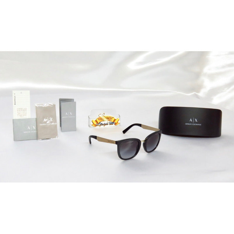Lentes De Sol Armani Exchange Ax4089s Soft Cat Eye 53mm Suns