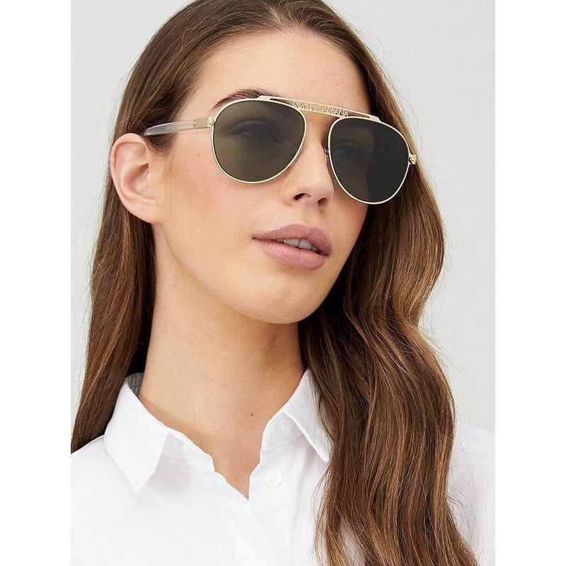 Lentes De Sol Dolce & Gabbana Dg2235 Fashion Pilot 57mm Suns