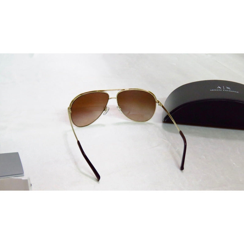 Lentes De Sol Armani Exchange Ax2002 Classic Pilot 61mm Suns