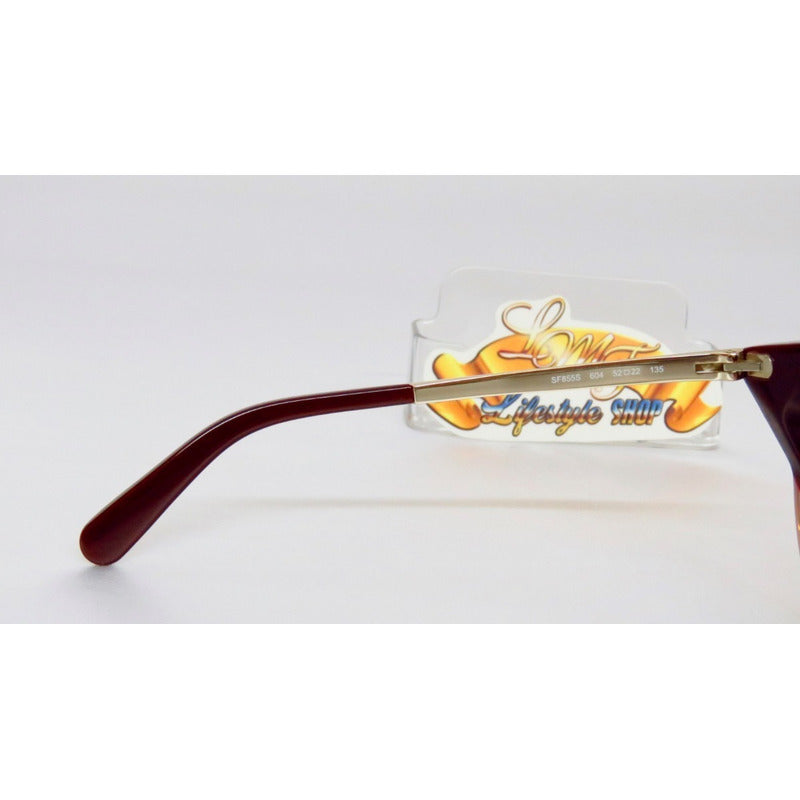 Lentes De Sol Salvatore Ferragamo Sf855s Round 52mm Suns