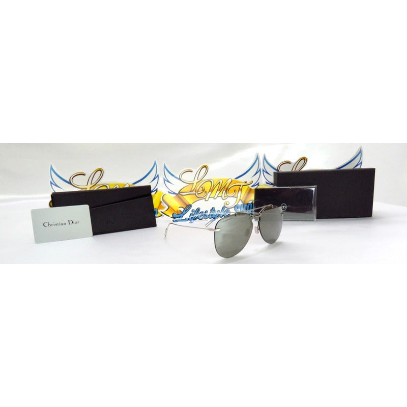 Lentes De Sol Dior 0222s Double Bridge Pilot Italy 99mm Suns