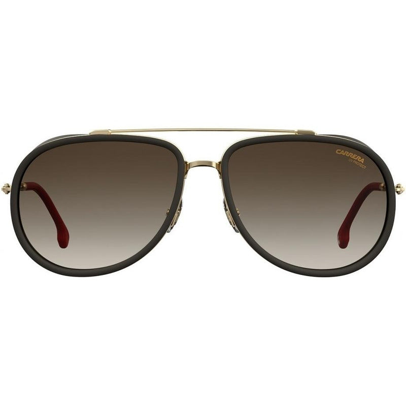 Lentes Sol Carrera 166s Flag Double Bridge Iconic Pilot 59mm