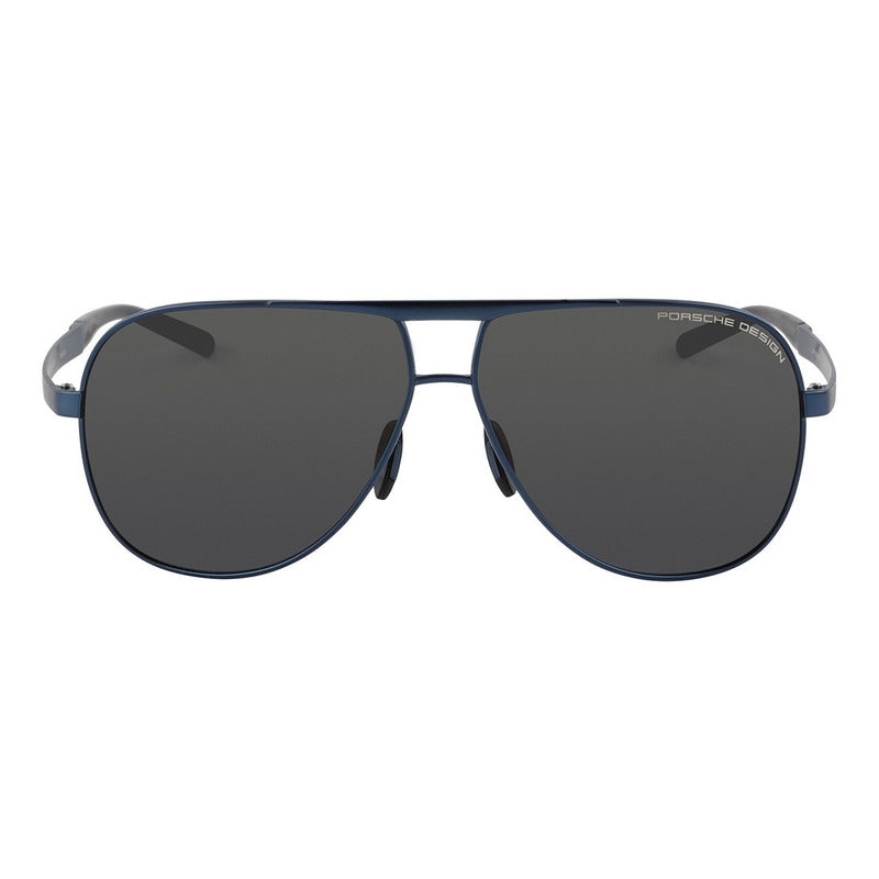Lentes Sol Porsche Design P8657 Titanium Pilot 62mm Suns