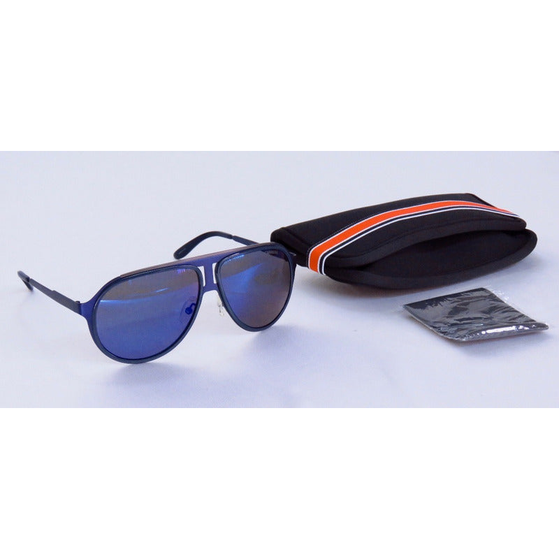 Lentes Sol Carrera 100s Iconic Bridge Metal Pilot 59mm Suns